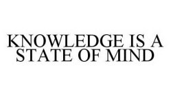 KNOWLEDGE IS A STATE OF MIND