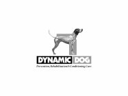 DYNAMIC DOG PREVENTION, REHABILITATION & CONDITIONING CARE