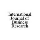 INTERNATIONAL JOURNAL OF BUSINESS RESEARCH