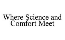 WHERE SCIENCE AND COMFORT MEET