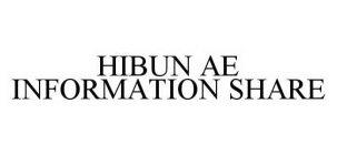 HIBUN AE INFORMATION SHARE