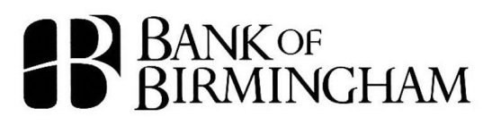 B BANK OF BIRMINGHAM