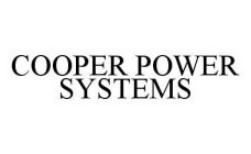 COOPER POWER SYSTEMS