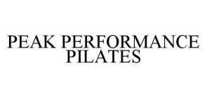 PEAK PERFORMANCE PILATES