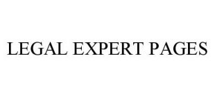 LEGAL EXPERT PAGES