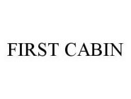 FIRST CABIN