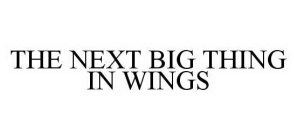 THE NEXT BIG THING IN WINGS