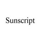 SUNSCRIPT