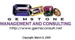 GEMSTONE MANAGEMENT AND CONSULTING