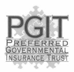 PGIT PREFERRED GOVERNMENTAL INSURANCE TRUST