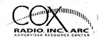 COX RADIO, INC. ARC ADVERTISER RESOURCE CENTER