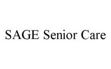 SAGE SENIOR CARE