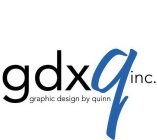 GDXQ INC. GRAPHIC DESIGN BY QUINN
