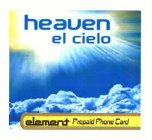 HEAVEN EL CIELO ELEMENT PREPAID PHONE CARD