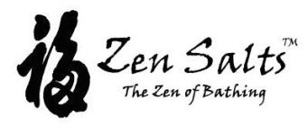 ZEN SALTS, THE ZEN OF BATHING