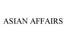 ASIAN AFFAIRS