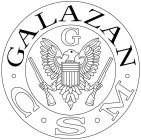GALAZAN · C · S · M · G