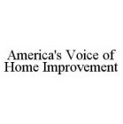 AMERICA'S VOICE OF HOME IMPROVEMENT