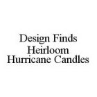 DESIGN FINDS HEIRLOOM HURRICANE CANDLES