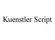 KUENSTLER SCRIPT