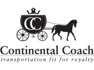 CC CONTINENTAL COACH TRANSPORTATION FIT FOR ROYALTY