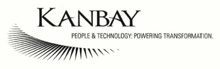 KANBAY PEOPLE & TECHNOLOGY: POWERING TRANSFORMATION.