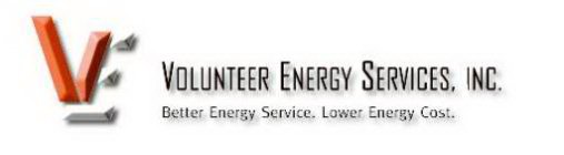 VE VOLUNTEER ENERGY SERVICES, INC. BETTER ENERGY SERVICE. LOWER ENERGY COST.