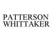 PATTERSON WHITTAKER