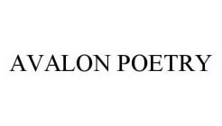 AVALON POETRY