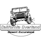 CALIFORNIA OVERLAND DESERT EXCURSIONS
