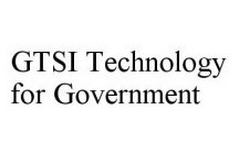 GTSI TECHNOLOGY FOR GOVERNMENT