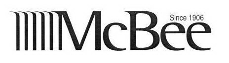 MCBEE SINCE 1906