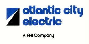 ATLANTIC CITY ELECTRIC A PHI COMPANY