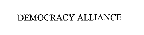 DEMOCRACY ALLIANCE