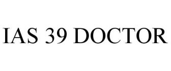 IAS 39 DOCTOR