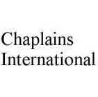 CHAPLAINS INTERNATIONAL