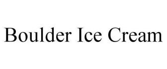 BOULDER ICE CREAM