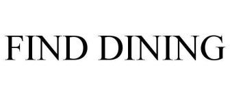 FIND DINING