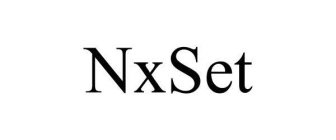 NXSET