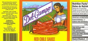 DEL-CAMPO RED CHILE SAUCE