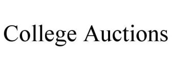 COLLEGE AUCTIONS