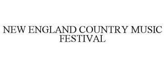 NEW ENGLAND COUNTRY MUSIC FESTIVAL