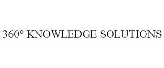 360° KNOWLEDGE SOLUTIONS