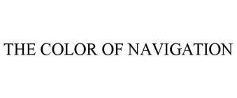THE COLOR OF NAVIGATION