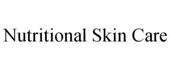 NUTRITIONAL SKIN CARE
