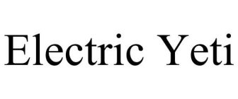 ELECTRIC YETI