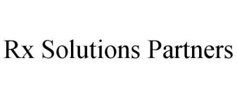 RX SOLUTIONS PARTNERS