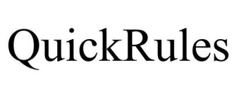 QUICKRULES