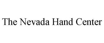 THE NEVADA HAND CENTER