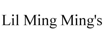 LIL MING MING'S